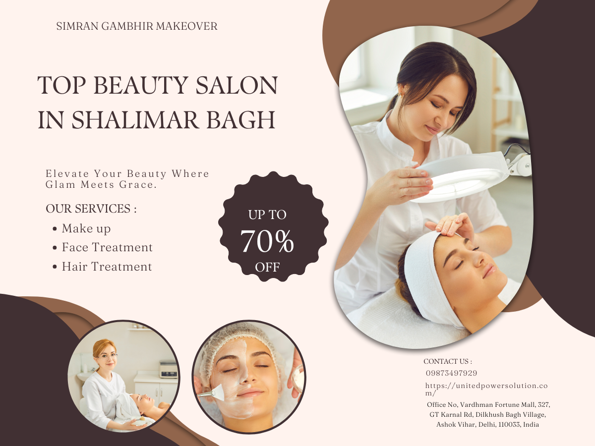 Top Beauty Salon In Shalimar Bagh